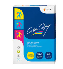 Carta Color Copy - A4 - 350 gr - bianco - Mondi - conf. 125 fogli