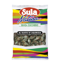 Caramelle - gusto liquirizia - busta 1 kg - Sula Caramelle - gusto liquirizia - busta 1 kg - Sula