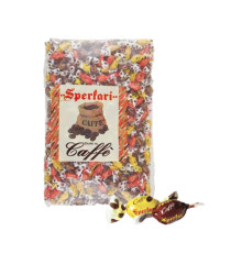 Caramelle Mini - gusto caffè - Sperlari - busta da 1 kg (circa 500pz) Caramelle Mini - gusto caffè - Sperlari - busta da 1 kg (circa 500pz)