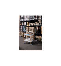 Carrellino multiuso - 50 x 36 x 55 cm - PPL/faggio - bianco/faggio - Paperflow Carrellino multiuso - 50 x 36 x 55 cm - PPL/faggio - bianco/faggio - Paperflow