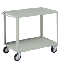 Carrello da lavoro - 2 vasche da 93 x 600 cm - 104 x 60 x 86,5 cm - grigio - Tecnotelai Carrello da lavoro - 2 vasche da 93 x 600 cm - 104 x 60 x 86,5 cm - grigio - Tecnotelai