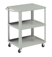 Carrello da lavoro - 3 vasche da 60 x 45 cm - 71 x 45 x 78 cm - grigio - Tecnotelai Carrello da lavoro - 3 vasche da 60 x 45 cm - 71 x 45 x 78 cm - grigio - Tecnotelai