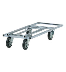 Carrello da lavoro - con manici pieghevoli - 250 kg - zincato - Tecnotelai Carrello da lavoro - con manici pieghevoli - 250 kg - zincato - Tecnotelai