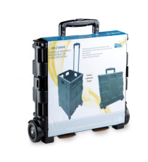 Carrello pieghevole con cassa in plastica - portata max 25 kg - Garden Friend Carrello pieghevole con cassa in plastica - portata max 25 kg - Garden Friend