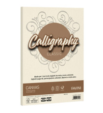 Carta Calligraphy Canvas - A4 - 100 gr - avorio 02 - Favini - conf. 50 fogli Carta Calligraphy Canvas - A4 - 100 gr - avorio 02 - Favini - conf. 50 fogli