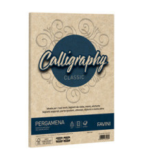 Carta Calligraphy Pergamena - A4 - 90 gr - nocciola 04 - Favini - conf. 50 fogli Carta Calligraphy Pergamena - A4 - 90 gr - nocciola 04 - Favini - conf. 50 fogli
