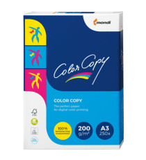 Carta Color Copy - A3 - 200 gr - bianco - Mondi - conf. 250 fogli