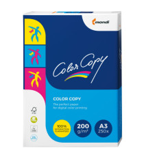 Carta Color Copy - A3 - 200 gr - bianco - Mondi - conf. 250 fogli