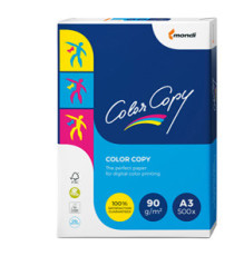 Carta Color Copy - A3 - 90 gr - bianco - Mondi - conf. 500 fogli