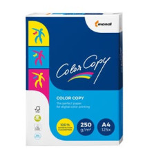 Carta Color Copy - A4 - 250 gr - bianco - Mondi - conf. 125 fogli