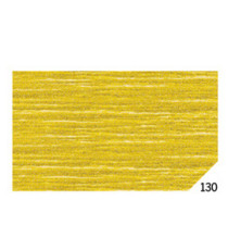 Carta crespa - 50x150cm - oro metal 130 - Rex Sadoch - conf.10 rotoli Carta crespa - 50x150cm - oro metal 130 - Rex Sadoch - conf.10 rotoli