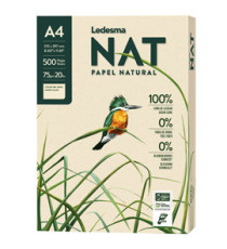 Carta da fotocopie ecologica Ledesma NAT - A4 - 75 gr - colore naturale - conf. 500 fogli Carta da fotocopie ecologica Ledesma NAT - A4 - 75 gr - colore naturale - conf. 500 fogli