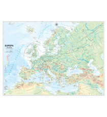 Carta geografica Europa - scolastica - murale - Belletti