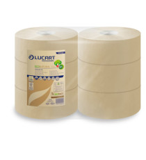 Carta igienica EcoNatural Maxi Jumbo - 9,1 cm x 300 mt - 15,5 gr - diametro 24,5 cm - Lucart Carta igienica EcoNatural Maxi Jumbo - 9,1 cm x 300 mt - 15,5 gr - diametro 24,5 cm - Lucart