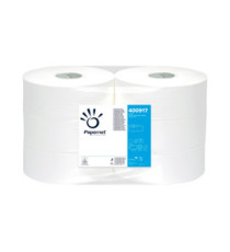 Carta igienica Maxi Jumbo - 9,5 cm x 304 m - diametro 27 cm - goffratura micro - 16,5 gr - Papernet Carta igienica Maxi Jumbo - 9,5 cm x 304 m - diametro 27 cm - goffratura micro - 16,5 gr - Papernet
