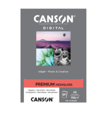 Carta Inkjet Premium - 10 x 15 cm - 255 gr - 50 fogli - lucida - Canson Carta Inkjet Premium - 10 x 15 cm - 255 gr - 50 fogli - lucida - Canson
