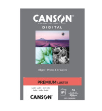 Carta Inkjet Premium - 10 x 15 cm - 255 gr - 50 fogli - lucida - Canson Carta Inkjet Premium - 10 x 15 cm - 255 gr - 50 fogli - lucida - Canson