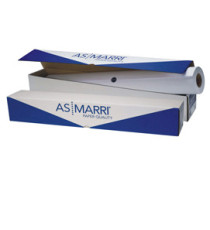 Carta J.90S - per plotter inkjet - 610 mm x 50 mt - 90 gr - bianco opaco - As Marri Carta J.90S - per plotter inkjet - 610 mm x 50 mt - 90 gr - bianco opaco - As Marri