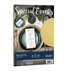 Carta metallizzata Special Events - A4 - 120 gr - oro - Favini - conf. 20 fogli Carta metallizzata Special Events - A4 - 120 gr - oro - Favini - conf. 20 fogli