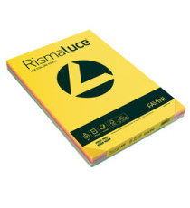 Carta Rismaluce - A3 - 200 gr - mix 8 colori - Favini - conf. 125 fogli Carta Rismaluce - A3 - 200 gr - mix 8 colori - Favini - conf. 125 fogli