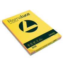 Carta Rismaluce - A3 - 200 gr - mix 8 colori - Favini - conf. 125 fogli Carta Rismaluce - A3 - 200 gr - mix 8 colori - Favini - conf. 125 fogli