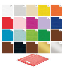 Carta velina -  50 x 70 cm - 20 gr - giallo 410 - Rex Sadoch - busta 26 pezzi Carta velina -  50 x 70 cm - 20 gr - giallo 410 - Rex Sadoch - busta 26 pezzi