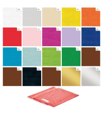 Carta velina -  50 x 70 cm - 20 gr - giallo 410 - Rex Sadoch - busta 26 pezzi