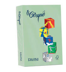 Carta Le Cirque - A4 - 80 gr - verde pastello 107 - Favini - conf. 500 fogli Carta Le Cirque - A4 - 80 gr - verde pastello 107 - Favini - conf. 500 fogli