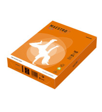 Carta Maestro Color - A4 - 160 gr - arancio forte OR43 - Mondi - conf. 250 fogli Carta Maestro Color - A4 - 160 gr - arancio forte OR43 - Mondi - conf. 250 fogli