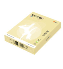 Carta Maestro Color - A4 - 80 gr - giallo tenue YE23 - Mondi - conf. 500 fogli