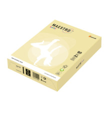 Carta Maestro Color - A4 - 80 gr - giallo tenue YE23 - Mondi - conf. 500 fogli