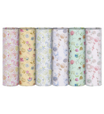 Carta regalo riciclata Fiori di campo - 100 fogli - 70x100cm - fantasie assortite - Rex Sadoch Carta regalo riciclata Fiori di campo - 100 fogli - 70x100cm - fantasie assortite - Rex Sadoch