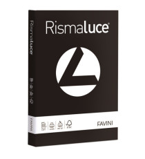 Carta Rismaluce - A4 - 200 gr - nero 63 - Favini - conf. 125 fogli