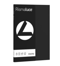 Carta Rismaluce Small - A4 - 200 gr - nero 63 - Favini - conf. 50 fogli Carta Rismaluce Small - A4 - 200 gr - nero 63 - Favini - conf. 50 fogli