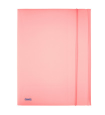 Cartella 3L con elastico Pastel - PPL - 24x33cm - cipria - Favorit Cartella 3L con elastico Pastel - PPL - 24x33cm - cipria - Favorit