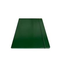 Cartella c/elastico tondo - dorso 1cm - verde - Starline Cartella c/elastico tondo - dorso 1cm - verde - Starline