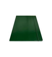 Cartella c/elastico tondo - dorso 1cm - verde - Starline Cartella c/elastico tondo - dorso 1cm - verde - Starline