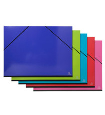 Cartella porta disegni con elastici Iderama - 52x72cm - colori assortiti - Exacompta Cartella porta disegni con elastici Iderama - 52x72cm - colori assortiti - Exacompta