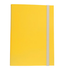 Cartella progetto - con elastico - dorso 3 cm - giallo - Starline