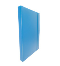 Cartella progetto con elastico - 24x35 cm - dorso 3 cm - azzurro - Fellowes Cartella progetto con elastico - 24x35 cm - dorso 3 cm - azzurro - Fellowes