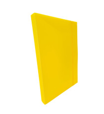 Cartella progetto con elastico - 24x35 cm - dorso 3 cm - giallo - Fellowes Cartella progetto con elastico - 24x35 cm - dorso 3 cm - giallo - Fellowes