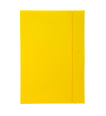 Cartella progetto con elastico - 24 x 35 cm - dorso 3 cm - giallo - Fellowes