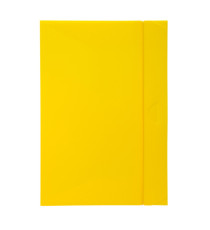 Cartella progetto con elastico - 24x35 cm - dorso 3 cm - giallo - Fellowes Cartella progetto con elastico - 24x35 cm - dorso 3 cm - giallo - Fellowes