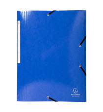Cartelle 3L con elastici Iderama - A4 - 10 colori assortiti - Exacompta Cartelle 3L con elastici Iderama - A4 - 10 colori assortiti - Exacompta
