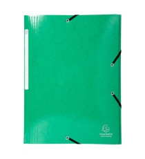 Cartelle 3L con elastici Iderama - A4 - 10 colori assortiti - Exacompta Cartelle 3L con elastici Iderama - A4 - 10 colori assortiti - Exacompta