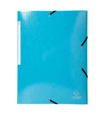 Cartelle 3L con elastici Iderama - A4 - 10 colori assortiti - Exacompta Cartelle 3L con elastici Iderama - A4 - 10 colori assortiti - Exacompta