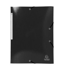 Cartelle 3L con elastici Iderama - A4 - 10 colori assortiti - Exacompta Cartelle 3L con elastici Iderama - A4 - 10 colori assortiti - Exacompta
