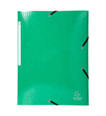 Cartelle 3L con elastici Iderama - A4 - 10 colori assortiti - Exacompta Cartelle 3L con elastici Iderama - A4 - 10 colori assortiti - Exacompta