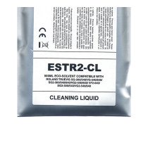 Cartuccia ESTR2-CL cleaning Pigment Eco-Solvent Ink Bag compatibile per Roland TrueVIS SG2,VG2,VF2,SG3,VG3 capacità 500ml Cartuccia ESTR2-CL cleaning Pigment Eco-Solvent Ink Bag compatibile per Roland TrueVIS SG2,VG2,VF2,SG3,VG3 capacità 500ml