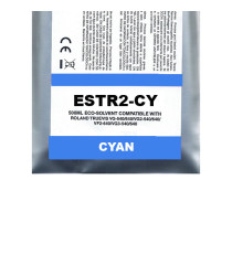 Cartuccia ESTR2-CY ciano Pigment Eco-Solvent Ink Bag compatibile per Roland TrueVIS SG2,VG2,VF2,SG3,VG3 capacità 500ml Cartuccia ESTR2-CY ciano Pigment Eco-Solvent Ink Bag compatibile per Roland TrueVIS SG2,VG2,VF2,SG3,VG3 capacità 500ml